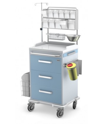 Wózek anestezjologiczny ANS-03/ABS z wyposażeniem