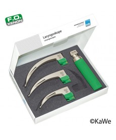 Zestaw laryngoskopowy dla dorosłych KaWe Economy Macintosh F.O. (zielony)