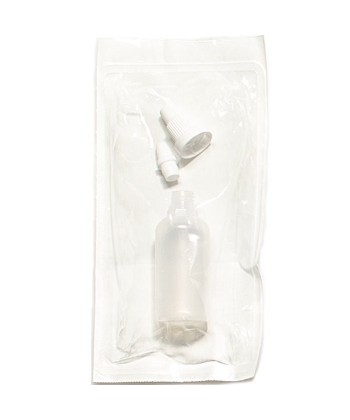 Butelka jałowa Eprus® 30 ml transparentna z nakrętką i zakraplaczem