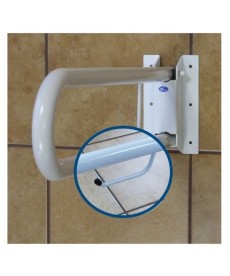 Podpora uchylna 80 cm z uchwytem na papier toaletowy Œ
