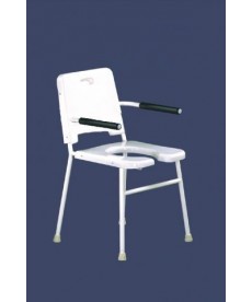 Krzesło sedesowe z poręczami stałymi Œ