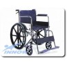 Wózek inwalidzki - koła pełne, z hamulcem dla prowadzącego