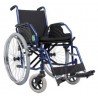 Wózek inwalidzki - koła pneumat.,boczki i podnóżki demont.. i od