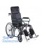 Wózek inwalidzki - leżakowy z podwyższonym i odchyl. oparciem