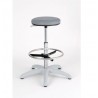 Taboret LABO 4 Special CH Grey